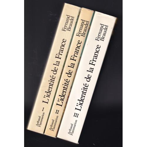 L Identit De La France Volumes Fernand Braudel Arthaud