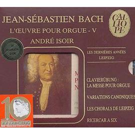 Oeuvre pour Orgue intégrale Isoir Coffret no 5 Vol 13 14 15