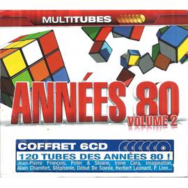 MultiTubes Années 80 Volume 2 Coffret 6 CD 120 Tubes Des Années 80