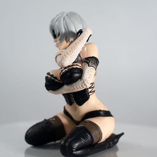 20cm NieR Automata 2B YoRHa PVC Seksowna Ruchoma Figurka Bohaterki