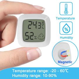 Thermomètre et hygromètre numérique LCD Mini thermomètre et hygromètre