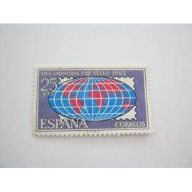 World Stamp Day Dia Mundial Del Sello 1963 Timbre Non Oblitere Espana