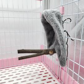 Peluche Perroquet Cage Cage Oiseaux Hamac Abri Grotte Nichoir Hiver