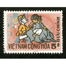 Timbre Oblit R Vietnam Cong Hoa Buu Chinh Rakuten