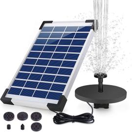 Fontaine Solaire Ext Rieur W Pompe Bassin Solaire Avec Batterie Et