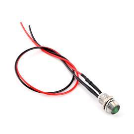 V Mm Led Indicateur Voyant De Tableau De Bord Pilote Pi Ces V