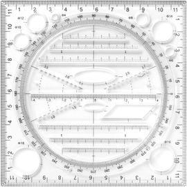 1 x Multifonctionnel Règle de Mesure de Dessin Rapide Règle Dessin