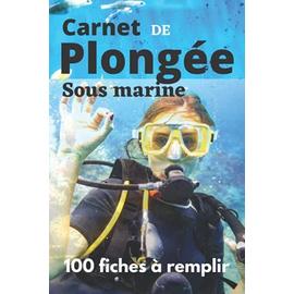 Carnet De Plong E Sous Marine Fiches Remplir Le Journal De Bord