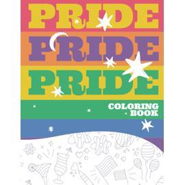 Pride Coloring Book Gay Pride Themed Coloring Book LGBT Coloring Book