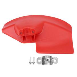 Bouclier De Protection Pour D Broussailleuse Rouge Facile Installer