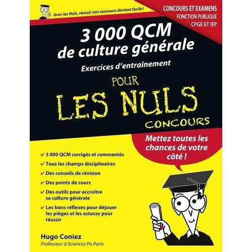 Qcm De Culture G N Rale Pour Les Nuls Exercices D Entra Nement