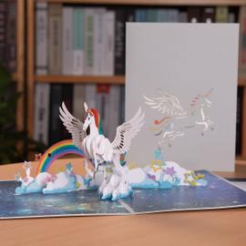 Carte D Anniversaire Licorne D Carte De Vux Pour Enfants Fille Pouse