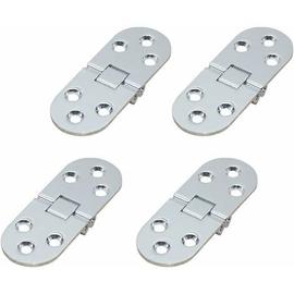 4Pcs CharniÃres de Table Pliantes Plat Porte Cabinet pliable CharniÃ