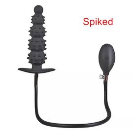 Plug Anal Gonflable Super Long Pour Couples 5 Perles Colonne En