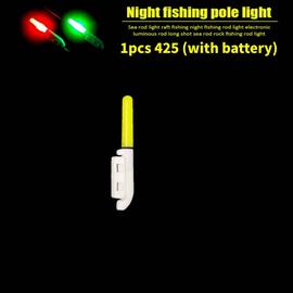 Bâton lumineux LED étanche pour pêche de nuit flotteur de pêche de