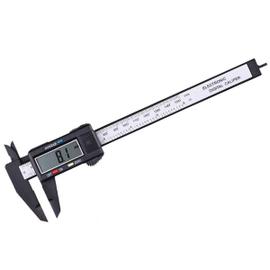 0 150mm LCD Pied à Coulisse Numérique Étrier Plastique Vernier Calibre