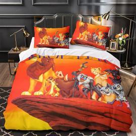 Ensemble De Housse De Couette Easy Care Pices Simba Mufasa Lion King