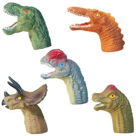 Marionnette Doigt Dinosaure Têtes de Dinosaure Accessoires de Poupée