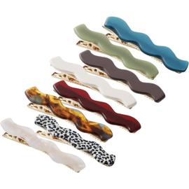 Lot De Barrettes Cheveux En Cellulo D Motif Fran Ais En Caille