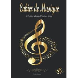 Cahier De Musique 21x29 7 48 Pages Carnet De Partitions Grand