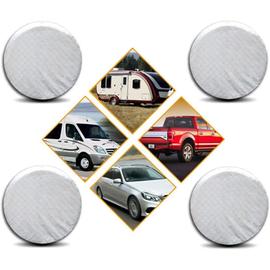 Lot De 4 Housses De Pneu Pour Roue De Camping Car MoreChioce 19 Pouces