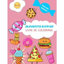 Aliments Kawaii Pour Les Enfants De 4 8 Ans Livre De Coloriage