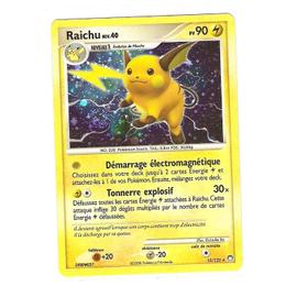 Raichu Niv 40 90pv HOLO 15 123 Diamant et Perle Tresors Mystérieux