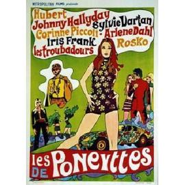 Affiche Du Film De Joel Lemoine De 1968 Les Poneyttes Avec Johnny