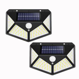 Applique murale solaire 100 LED avec deux lampes solaires d extérieur