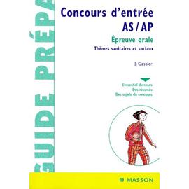 Concours D entrée As Ap Epreuve Orale Thèmes Sanitaires Et Sociaux