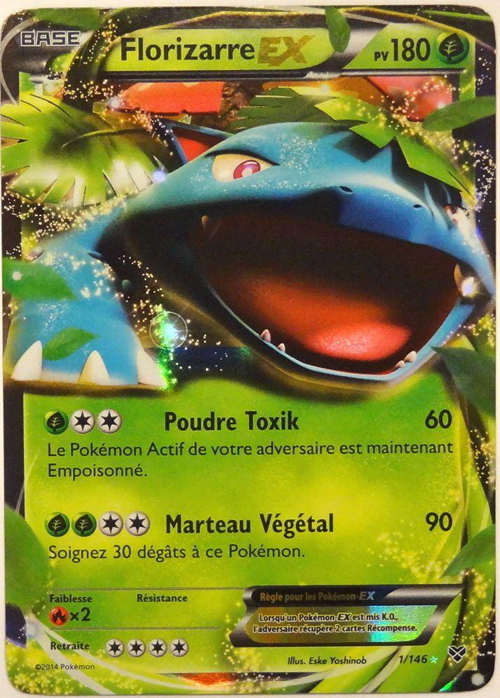 Carte Pokemon Florizarre Ex Doccasion