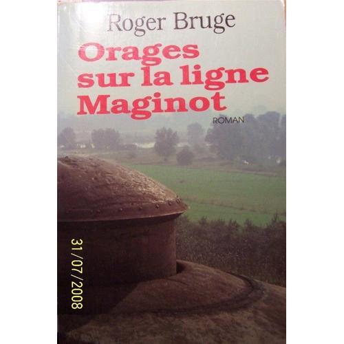 Orages Sur La Ligne Maginot Litt Rature Rakuten