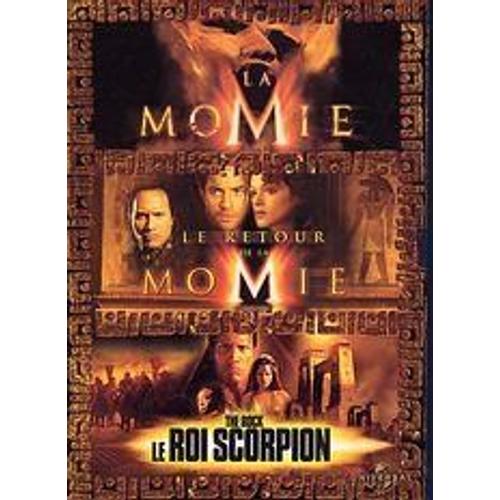 Coffret La Momie Le Retour De La Momie Le Roi Scorpion Rakuten