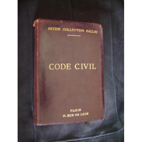 Code Civil Annote D Apres La Doctrine Et La Jurisprudence Rakuten