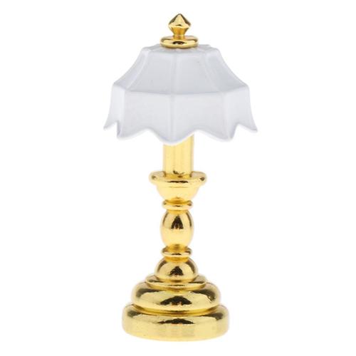 Abat jour en parapluie pour maison de poupée 1 12 modèle de lampe de