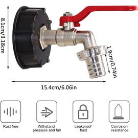 Adaptateur De R Servoir Ibc Laiton Adaptateur Cuve L Robinet