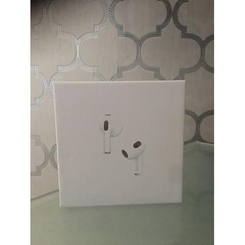 Airpods Me G N Ration Blanc Avec Bo Tier De Charge Rakuten