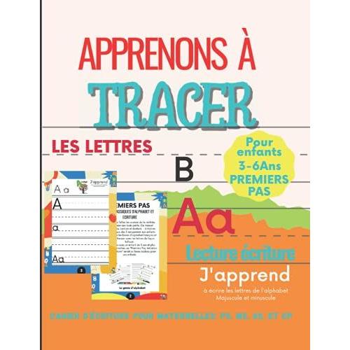 Apprenons Tracer Apprendre Tracer Lignes Formes Lettres Livre D