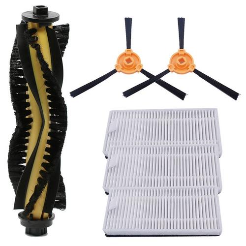 Aspirateur robot HEPA filtre brosse principale brosse latérale pour