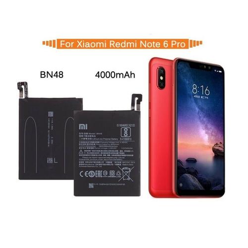 Batterie Xiaomi Redmi Note 6 Pro Pieces Remplacement Smartphone Rakuten