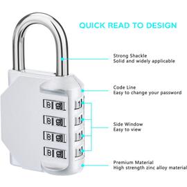 Cadenas Code Pour Casier Cadena Combinaison Chiffres Pour Gym