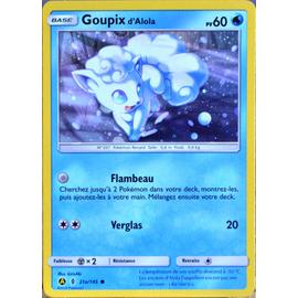 Carte Pokémon 21a 145 Goupix d Alola 60 PV HOLO Promo Rakuten