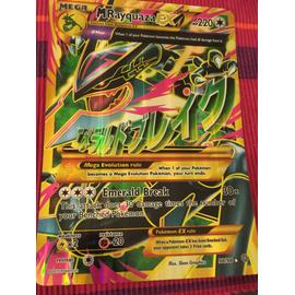 Carte Pokémon 98 98 Mega Rayquaza Ex 220 PV ULTRA RARE FULL ART