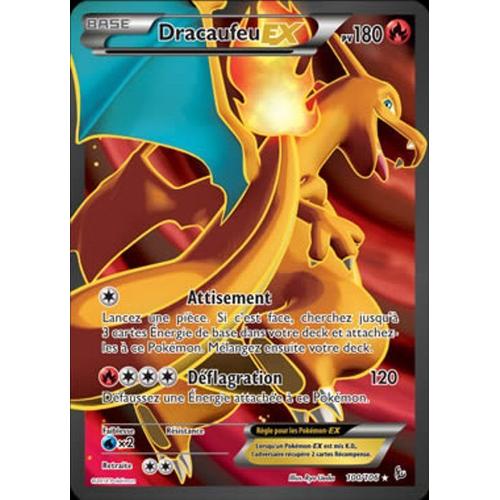 Carte Pok Mon Dracaufeu Ex Pv Ultra Rare Xy Etincelles