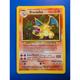 Carte Pokémon Dracaufeu Holographique 1ère génération française 1995