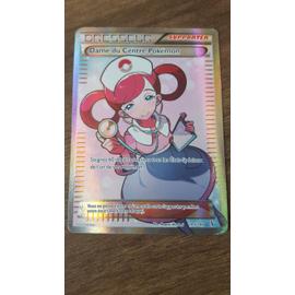 Carte Pokemon Full Art Dame Du Centre Pok Mon Xy Tincelles