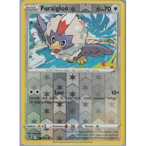 Carte Pokemon Furaiglon 148 195 reverse EB12 Tempête Argentée