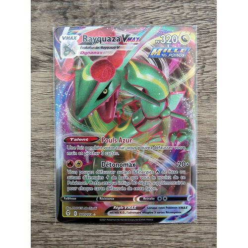 Carte Pokemon Rayquaza Vmax Evolution C Leste Eb Epee Et