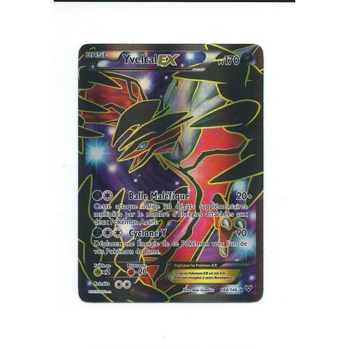 Carte Pokemon Xy Yveltal Ex Pv Full Art Rakuten