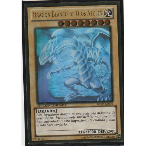 Carte Yu Gi Oh Dragon Blanco De Ojos Azules Gld Sp Ghost Rare